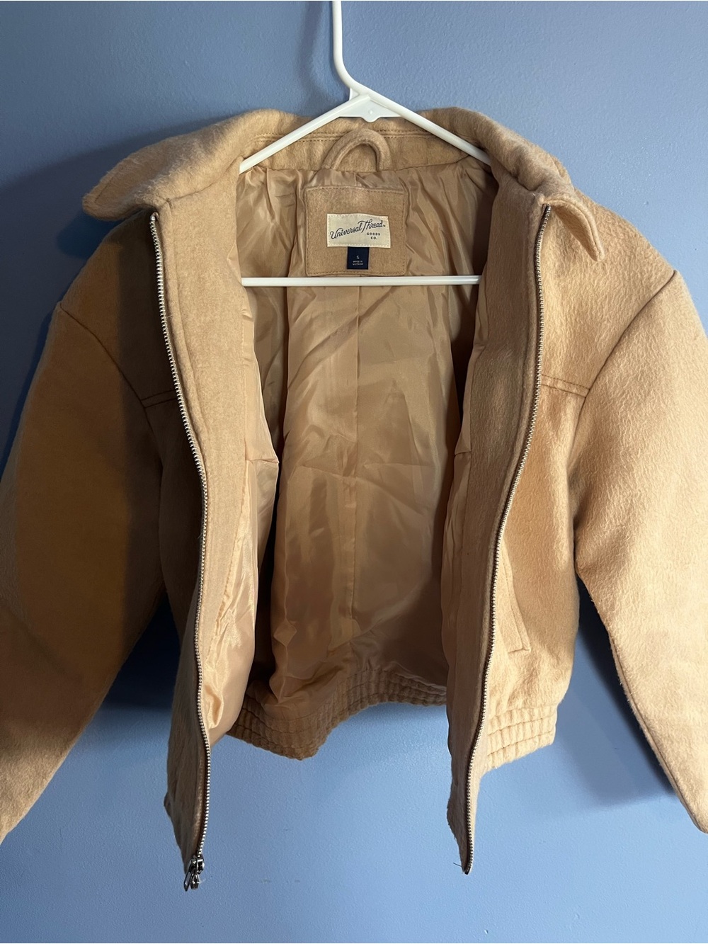 Universal Thread Tan Bomber Jacket